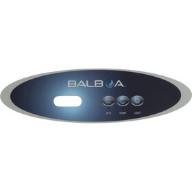 Balboa Water Group 11724 Overlay, MVP260/VL260, Jet/Temp/Light