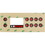 Gecko 9916-100723 Overlay, TSC-8, 10 Button, P1, P2, P3, Bl, Lt, Filter