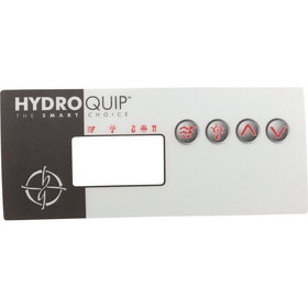 Hydro-Quip 80-0205 Overlay, HydroQuip Eco 7, Pump 1, Light, Large Rec