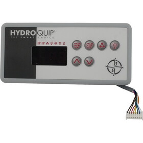 Hydro-Quip 34-0197-K Topside, Eco 3, 6 Button, P1, P2, Lt, Lg Rec, 10ft Cord