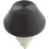 Tecmark PT1-3130-02 Air Button, Raised Cone, 7/8"hs, 2-3/4"fd, Brown