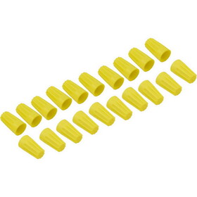 Generic Wire Nut Connecter, Pack of 25, 18-10 AWG, Yellow