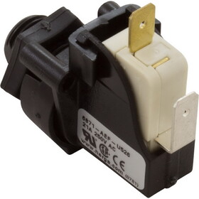 Herga Electric 6871-AEF-U526 Air Switch, Latching, 9/16-18 Thread W.Retaining W/Nut.