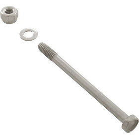 GLI Pool Products 99-55-4395013 Axle Bolt & Nut, 3" Stainless Steel