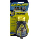 AquaChek 511242A Test Strips, Yellow, 4-in-1, Free Chlorine, 50 ct