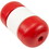 Harvard IF5975R Pool Float, Handi-Lock, 5" x 9", 3/4" Rope, Red/White/Red