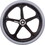 Hammerhead HH1050 Wheel Complete, For Service Cart, 20"