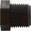 A&M Industries TP4006PP Plug, A&M, 3/8" Male Pipe Thread, Polypropylene