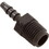 US Plastics 58188 Barb Adapter, 1/4" Smooth Barb x 1/4" Male Pipe Thread
