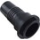 Waterco WC122312 Tailpiece, 1-1/2" Barb, black