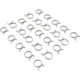 Engineered Source, Inc. DW-16ST ZD Tubing Clamp, Quantity 25, 1.000