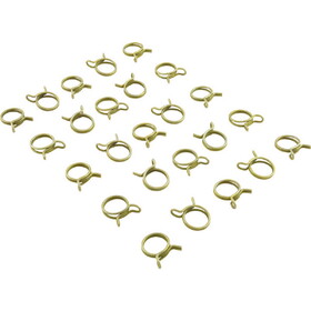 Engineered Source, Inc. DW-17ST-ZD Tubing Clamp, Quantity 25, 1.062" Ideal OD, Double Wire