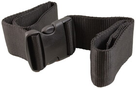 Kemp USA 10-302-BLK Spineboard Strap, , Two-Piece w/ Buckle, Black