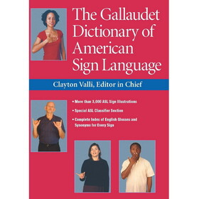 The Gallaudet Dictionary of American Sign Language, Soft Cover