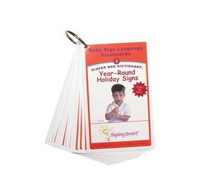 Signing Smart Diaper Bag Flashcards: Year Round Holiday Signs