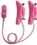 Ear Gear Cochlear Corded Eyeglasses, Pink