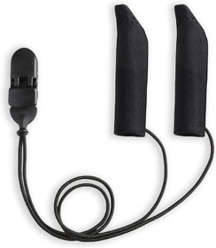 Ear Gear FM Corded (Binaural), 2"-3" Hearing Aids, Black