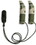 Ear Gear FM Corded (Binaural), 2"-3" Hearing Aids, Camouflage