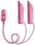 Ear Gear FM Corded (Binaural), 2"-3" Hearing Aids, Pink