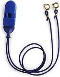 Ear Gear ITE Binaural Corded, Blue