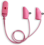 Ear Gear Micro Corded Eyeglasses, Pink