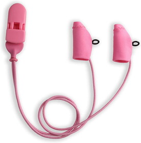 Ear Gear Micro Corded Eyeglasses, Pink