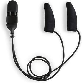 Ear Gear Mini Corded (Binaural), 1"-1.25" Hearing Aids, Black