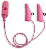 Ear Gear Mini Corded Eyeglasses, Pink