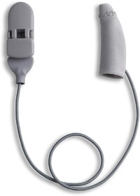 Ear Gear Mini Corded (Mono), 1"-1.25" Hearing Aids, Grey
