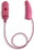 Ear Gear Mini Corded (Mono), 1"-1.25" Hearing Aids, Pink
