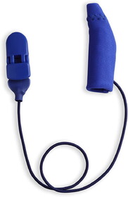 Ear Gear Original Corded (Mono), 1.25"-2" Hearing Aids , Blue