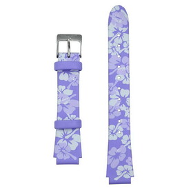 Global VibraLITE MINI Purple Flower Replacement Watch Band