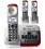 Panasonic KX-TGM450S Amplified Phone with (2) extra handsets