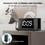 iLuv TimeShaker 5Q Wow-LED Dual-Alarm Clock with Qi Wireless Charging Pad and Wow Bed Shaker