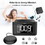 iLuv TimeShaker 6Q Wow-Bluetooth LCD Dual-Alarm Clock with Qi Wireless Charging Pad and Wow Bed Shaker