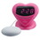 Sonic Alert Sonic Boom SBH400ss Sweetheart Vibrating Alarm Clock in Metallic Pink