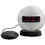 The Sonic Glow Nightlight Alarm Clock with Recordable Alarm and Sonic Bomb Bed Shaker