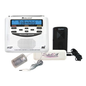 Silent Call Midland Weather Alert Radio with Silent Call Light and Bed Shaker