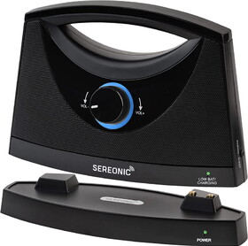 Sereonic Wireless TV Speaker, Black