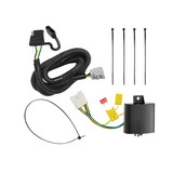 Tekonsha 118255 Tow Harness Wiring Package (4-Flat) w/Circuit Protected ModuLite® Module