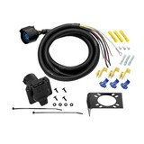 Tow Ready 20223 7-Way Connector Harness - Vehicle End 7-Way Trailer Wiring Harness, U.S. Car Connector, 7'