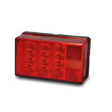Wesbar 271584-01 LED Waterproof Taillights 7-Function Taillight, Right/Curbside w/3 Wire Pigtail