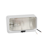 Bargman 30-78-517 Porch / Utility Lights #78 Series Porch Light #78 Clear w/Ash White #5 Base & Switch