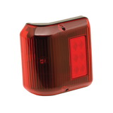 Bargman 30-86-202 Clearance/Side Marker Lights #86 Series Clearance Light #86 Wrap-Around Red w/Black Base