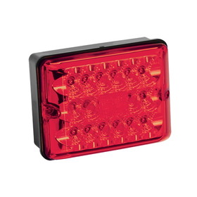 Bargman 47-86-101 LED Single Taillights #86 Series Taillight LED #86 Single Stop, Tail, Turn with Black Base