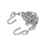 Draw-Tite 63034 Trailer Hitch Safety Chain, Class I GWR 2,000 lbs. 72", S-Hooks, Both Ends (1 piece)