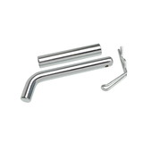 Draw-Tite 63258 Trailer Hitch Pin and Clip Receiver Pin & Clip, 5/8" for 3" Sq. Class V Receivers, 4" Span, Sleeved to 3/4"