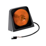 Wesbar 8260601 Heavy-Duty Ag Lights, Single w/Amber/Amber, Includes Molded Tri-Plug