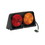 Wesbar 8261605 Heavy-Duty Ag Lights Dual Ag Light w/Red/Blank Amber/Amber w/Brake Light Function, Includes Right Hand 4-Flat Male Plug Weather Pack - Custom
