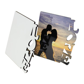 Custom Personalized Photo Love Frame, Desktop Plaque